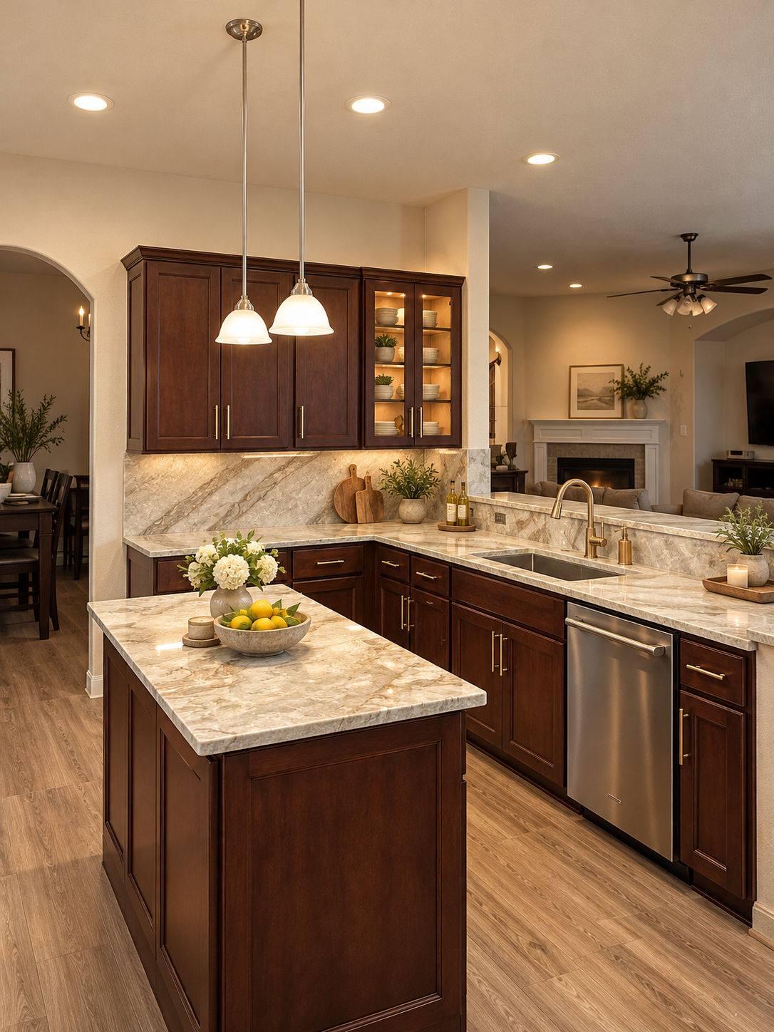Kitchens project 1 by Majestic Stone Houston