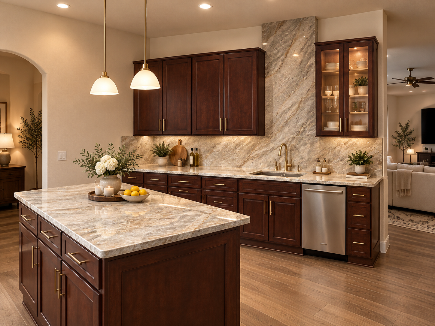 Kitchens project 2 by Majestic Stone Houston